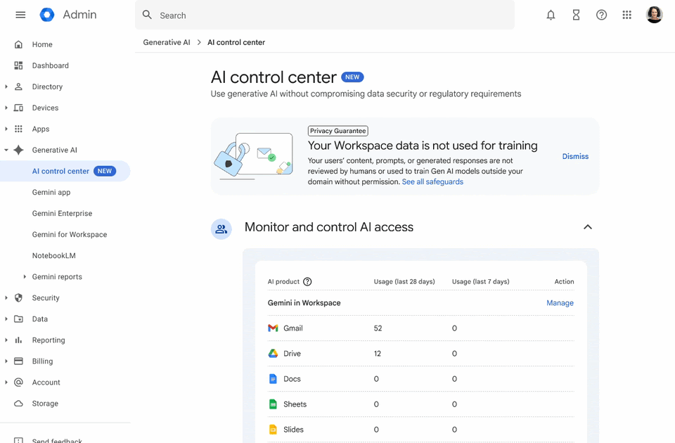 Google Workspace updates spotlight AI expansion and tighter access controls