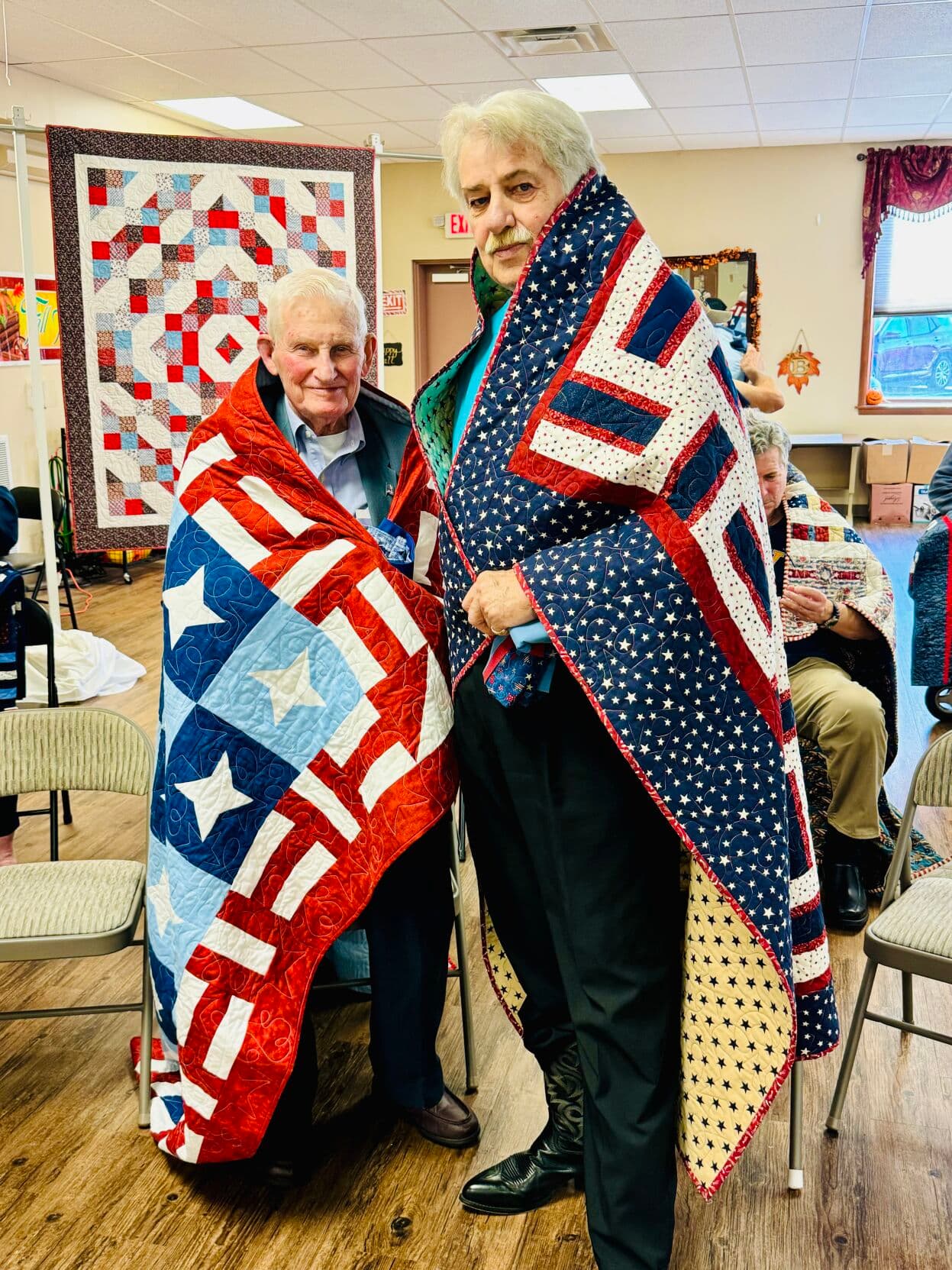 New York Mills Honors Veterans with Community Program and Quilts