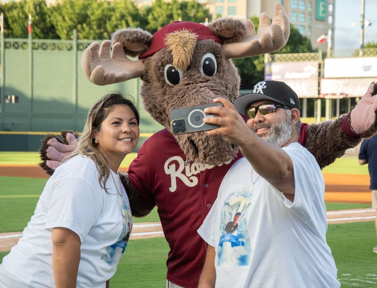 Riders Field honors organ donor, urges more Frisco residents to register