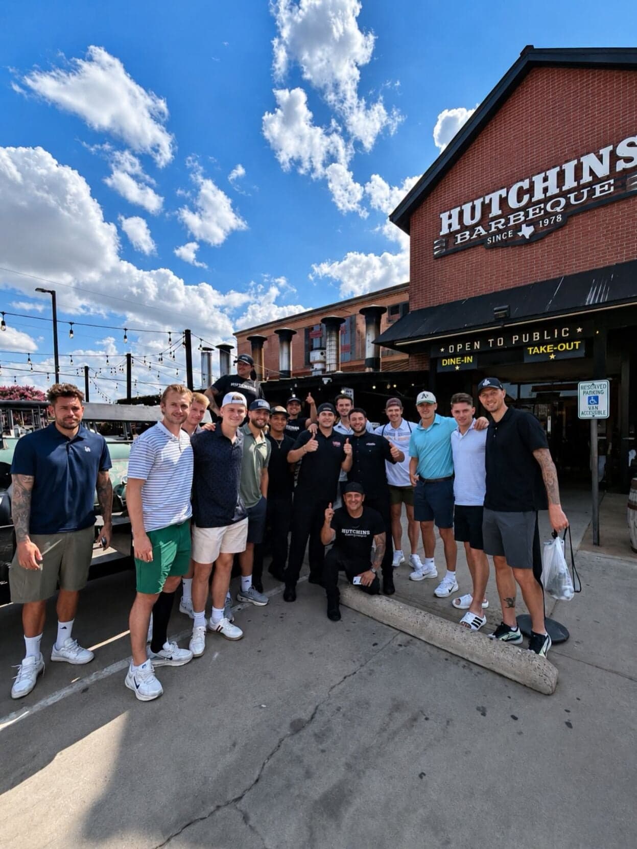 Sweden's World Cup team stops for barbecue in Frisco