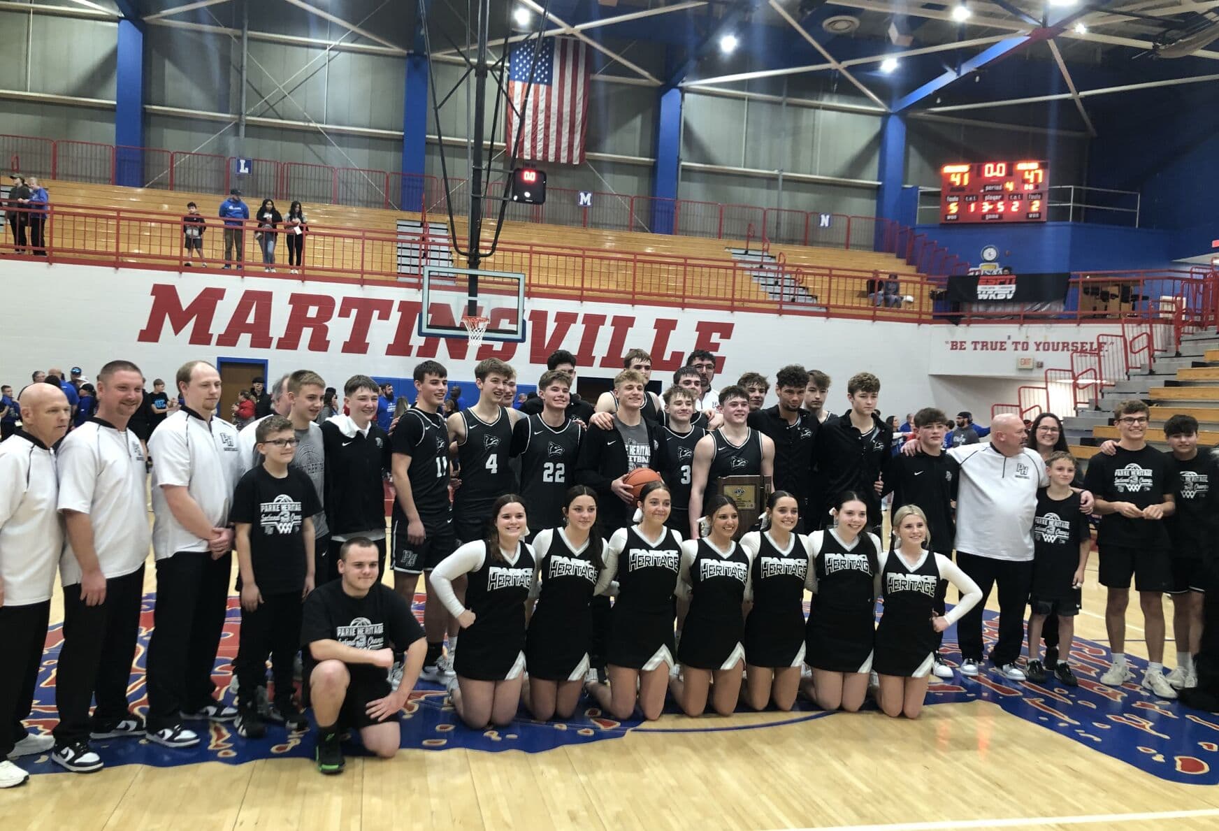 Parke Heritage rallies from 15-4 deficit, repeats as regional champions