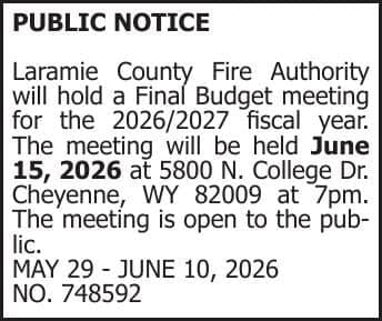 Albany County Fire District 1 sets June budget hearing and board meeting