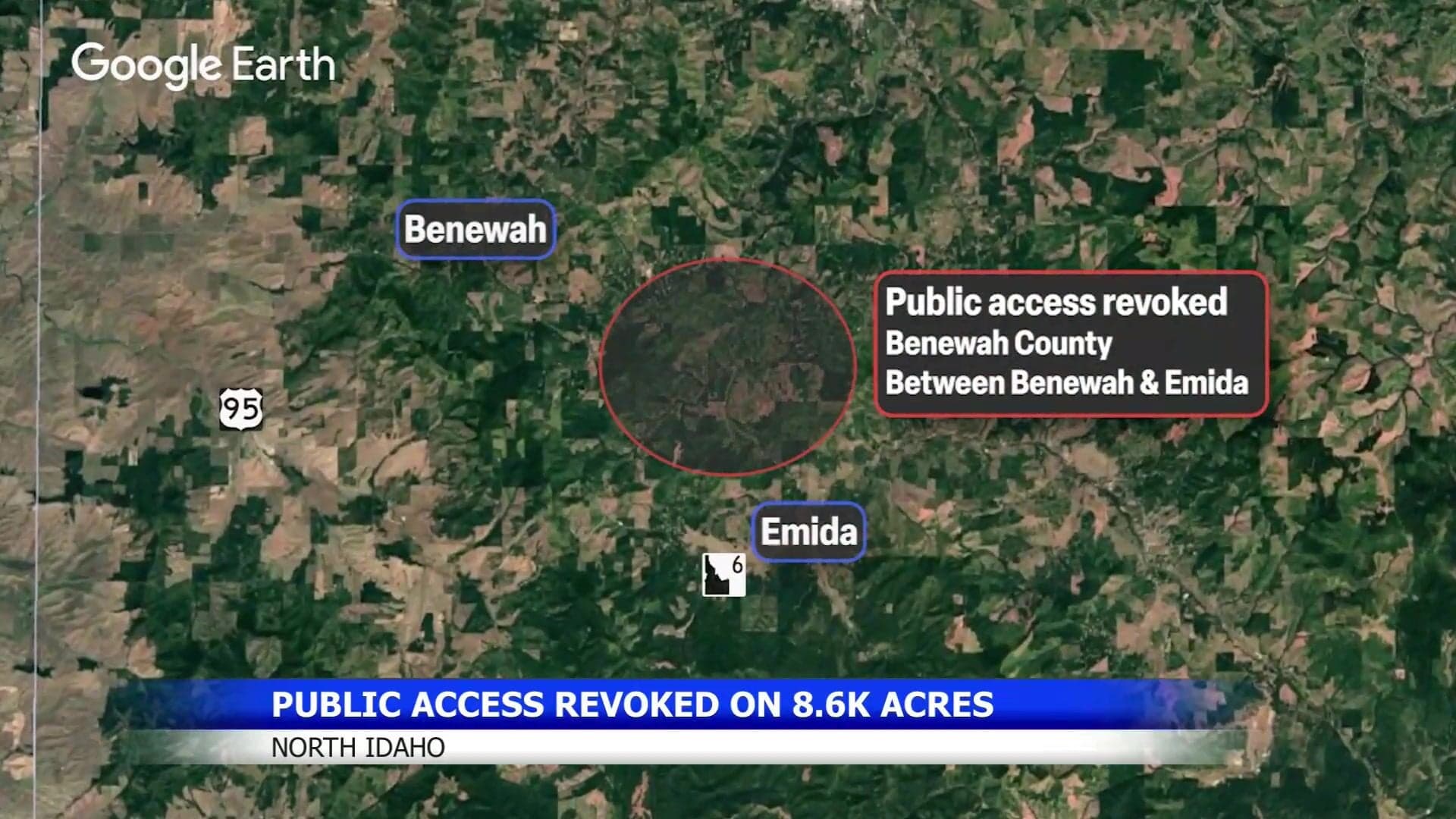 8,600 Acres of North Idaho Federal Land Closed After Violations