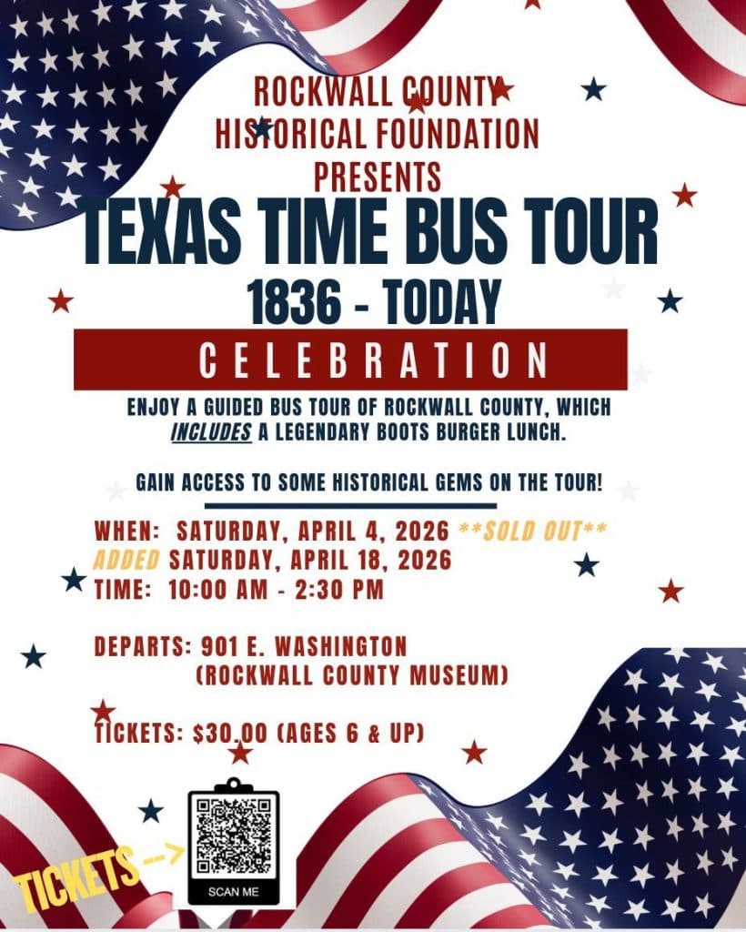 Rockwall County launches America 250 celebrations with sold-out bus tour