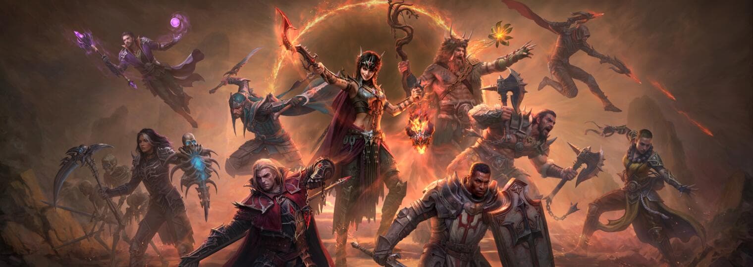 Diablo Immortal adds Warlock as 10th class in Bloodied Jewel update