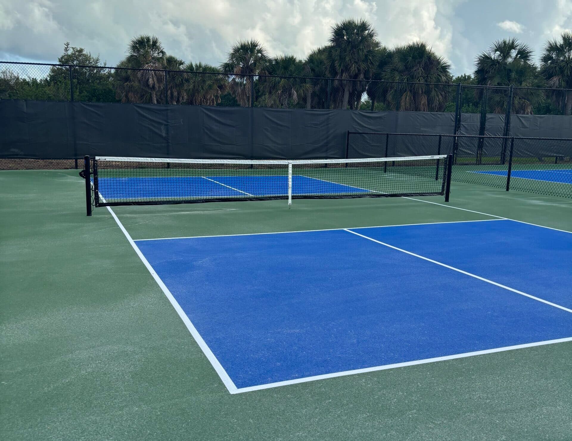 Wheeler Road Community Park pickleball courts near completion for 2026 opening
