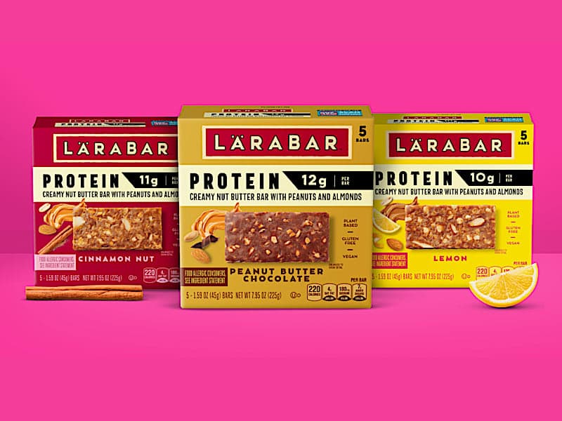 LÄRABAR Protein enters the protein boom with soft, plant-based bars