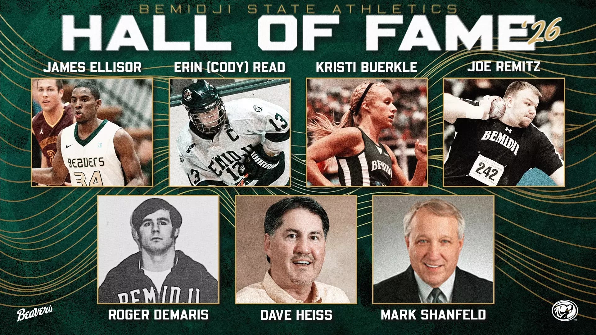 Bemidji State unveils 2026 Athletic Hall of Fame class