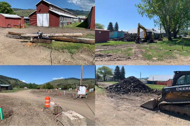 Union County Fairgrounds overhaul advances as crews replace aging utilities in La Grande