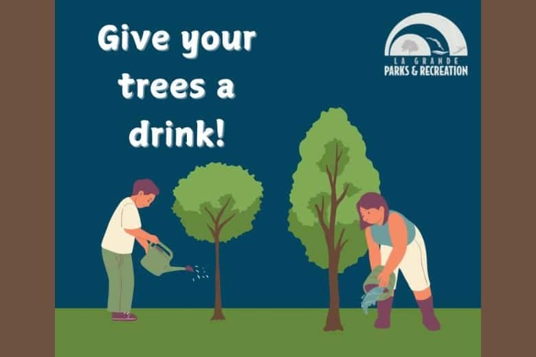 La Grande urges residents to keep watering trees as heat nears