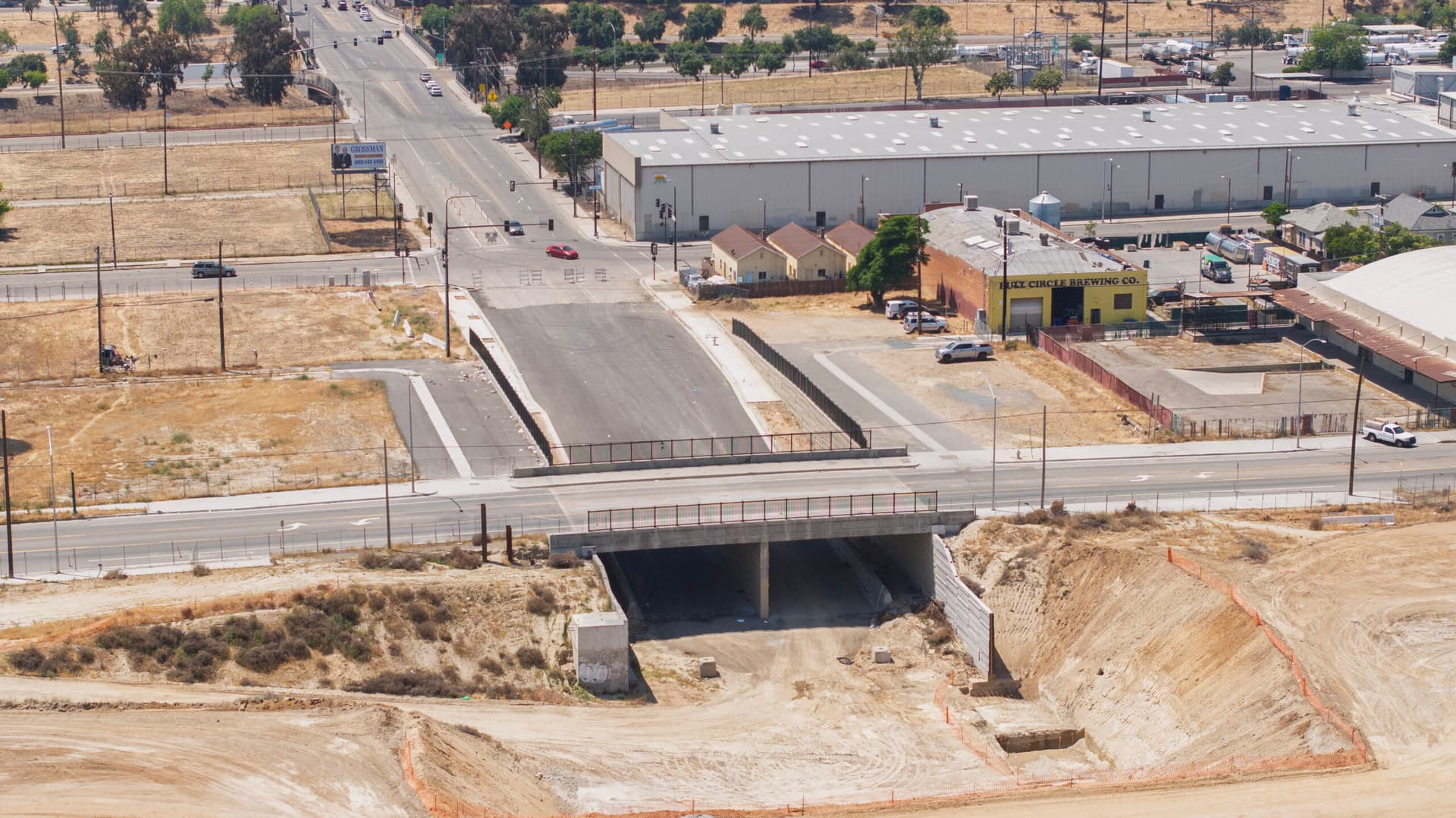 New Cesar Chavez Boulevard Underpass Reconnects Downtown, Southwest Fresno