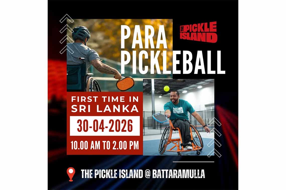 Sri Lanka hosts inaugural para pickleball event in Battaramulla