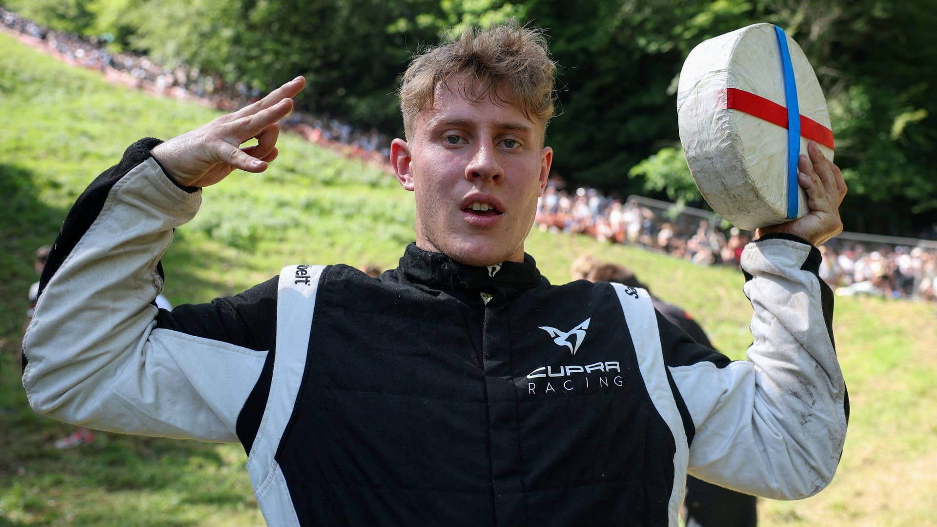 German YouTuber wins Cooper’s Hill cheese roll for third straight year