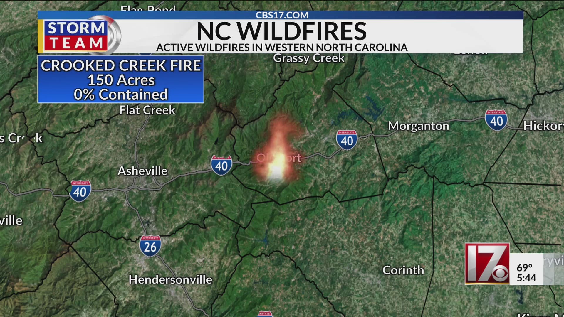 Western NC Wildfire Risk Remains High, State Officials Warn Lawmakers