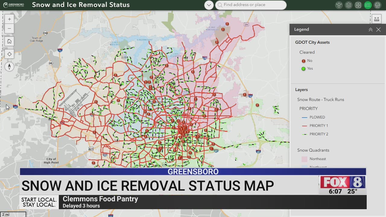 Greensboro activates full snow-and-ice response ahead of forecast storm
