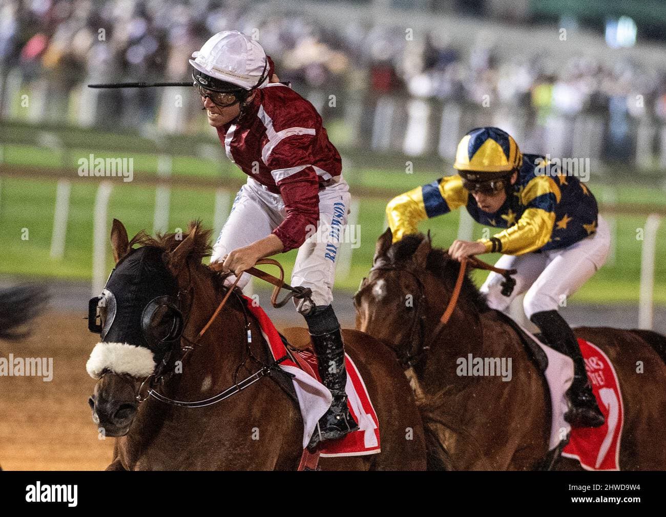Elnajmm shocks favourite to win Ras Al Khor, Ray Dawson doubles