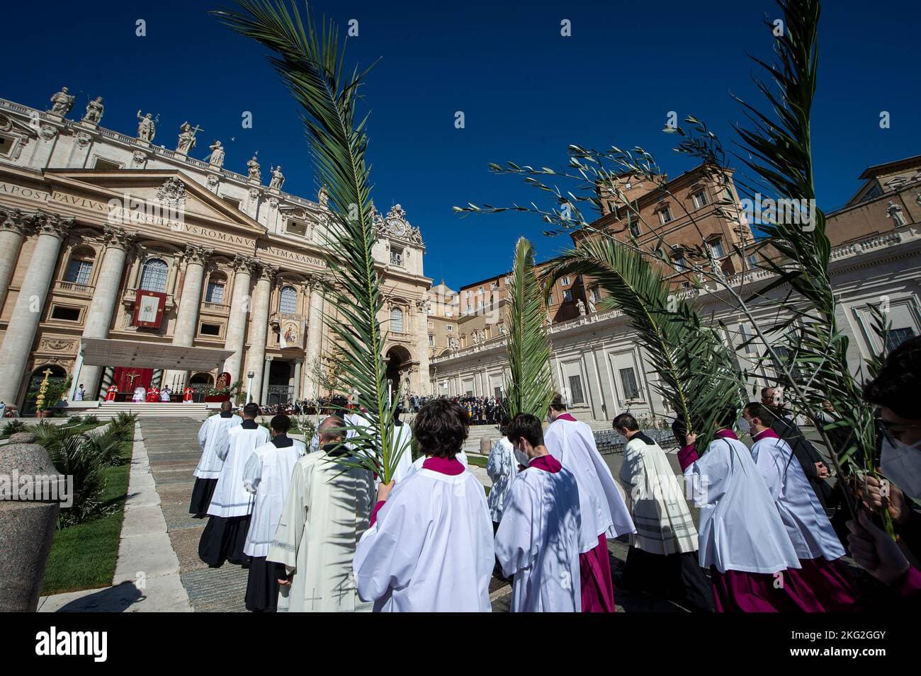 Pope Leo XIV Marks First Palm Sunday With Forceful Call for Peace