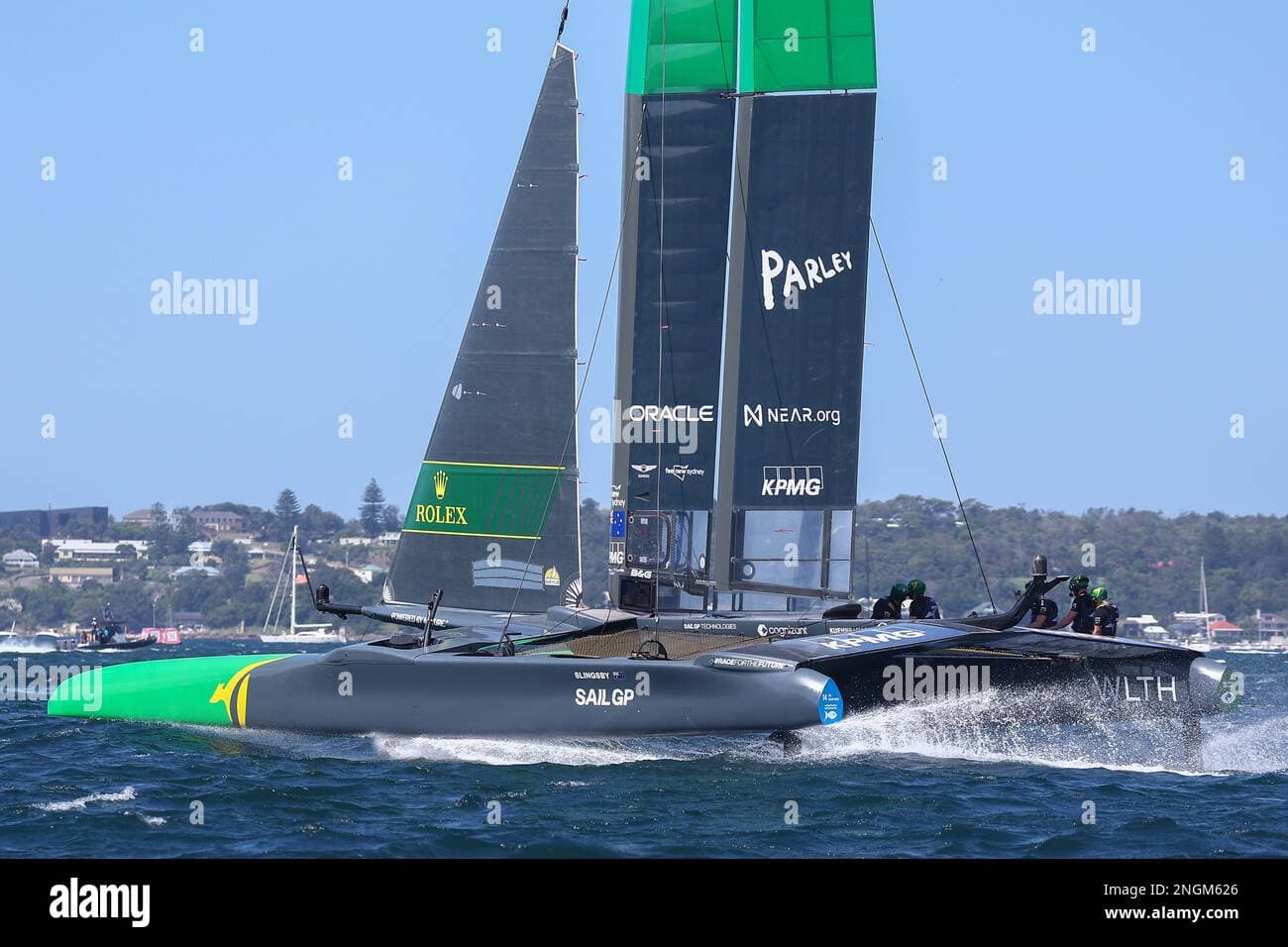 Spain Tops Day One at KPMG Sydney SailGP after Two Fleet Wins