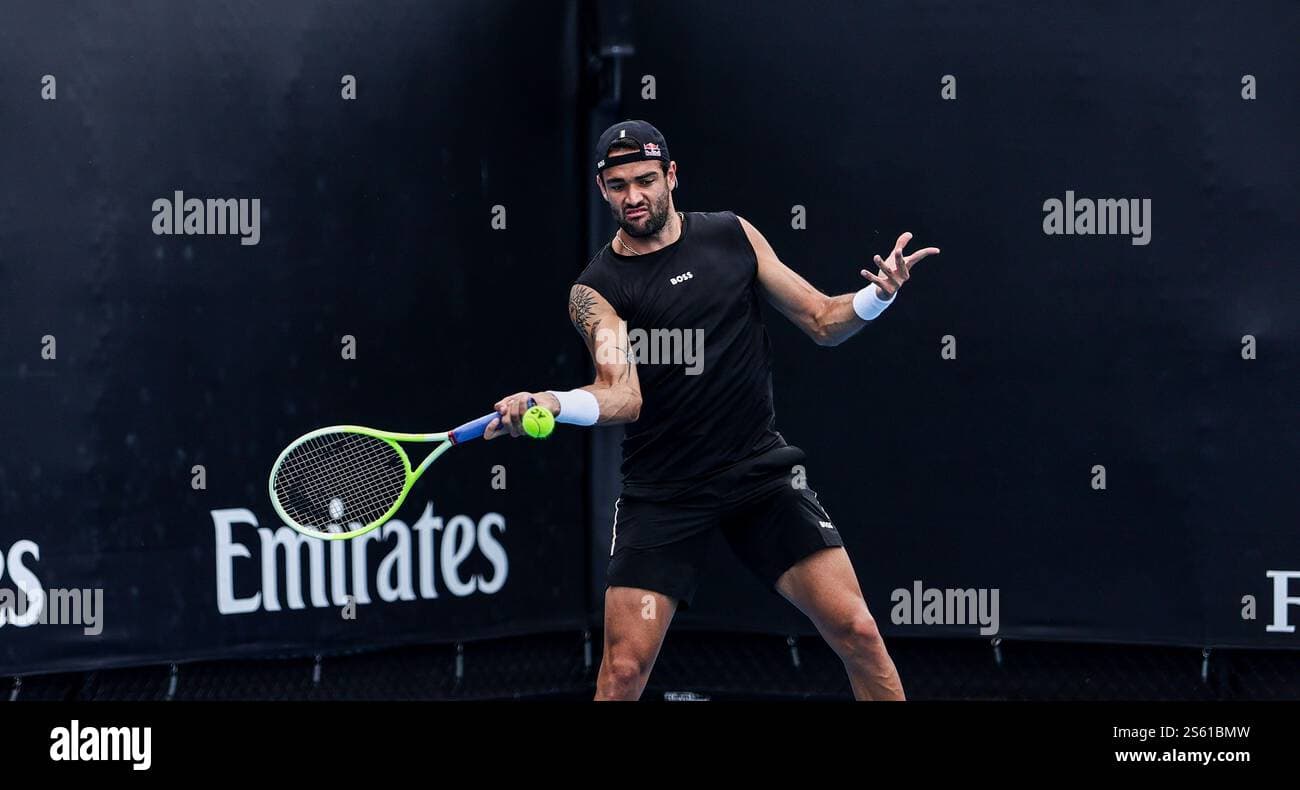 Berrettini withdraws from Australian Open, McDonald steps in as lucky loser
