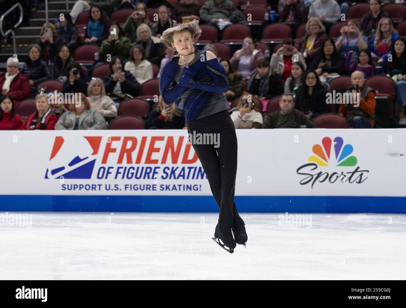 Malinin’s near‑perfect short program puts him atop Olympic field