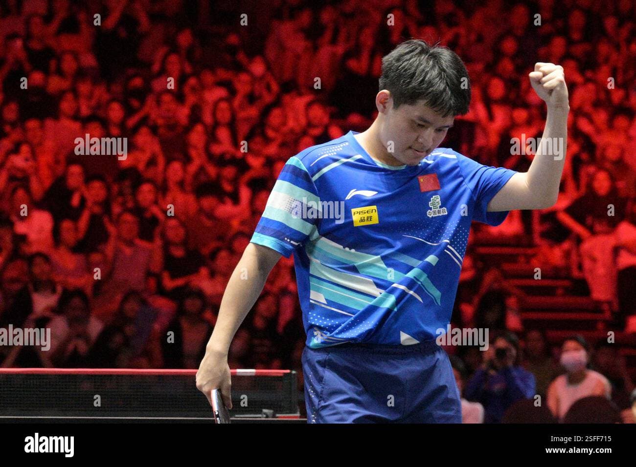 Lin Shidong overwhelms Kirill Gerassimenko, closes with 11-1 finale