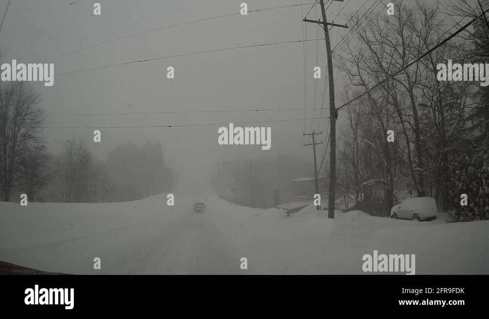 Storm Lake Police Video Captures Dangerous Blizzard Driving Conditions