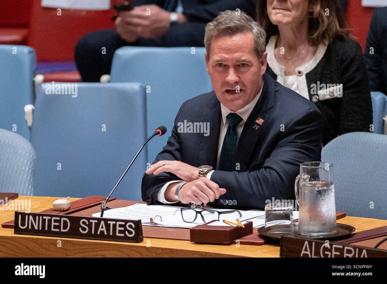U.S. tells U.N. Security Council all options on table over Iran
