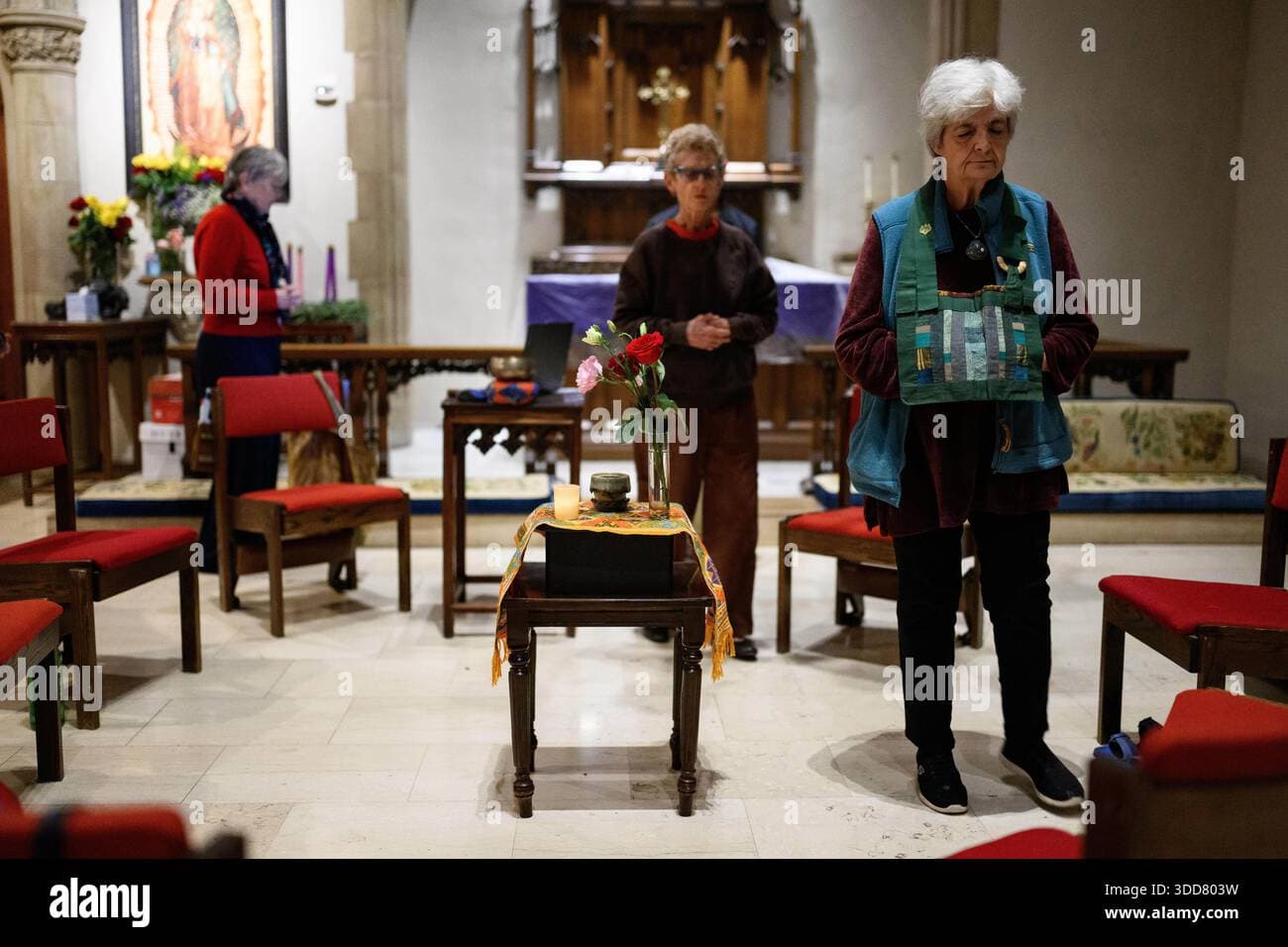 Houses of worship adopt meditation, blending ancient practice with modern needs