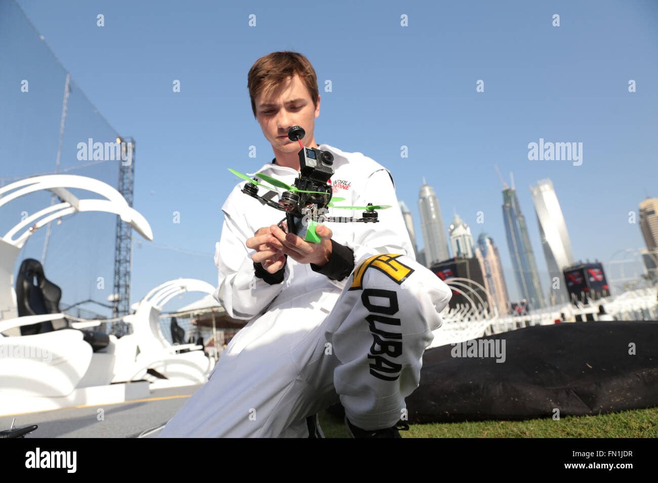 Teen pilot Luke Bannister leads Tornado X-Blades to Dubai drone racing glory