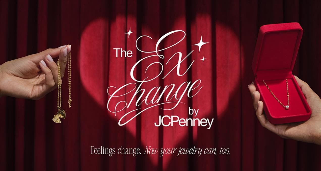 JCPenney offers singles a trade-in Valentine’s Day diamond necklace
