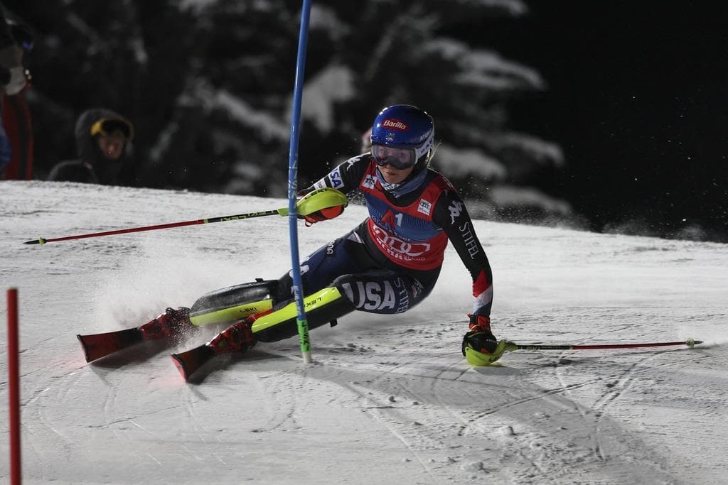 Shiffrin wins Flachau night slalom in U.S. one-two