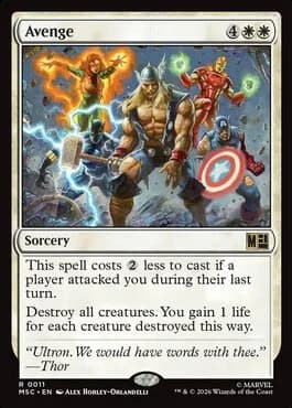Avengers Assemble Commander deck goes live in Marvel Super Heroes spoilers