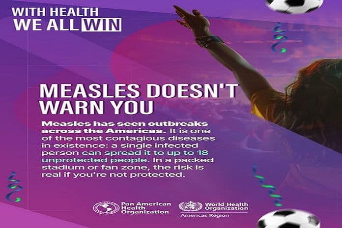 Experts warn measles, dengue could spread during World Cup