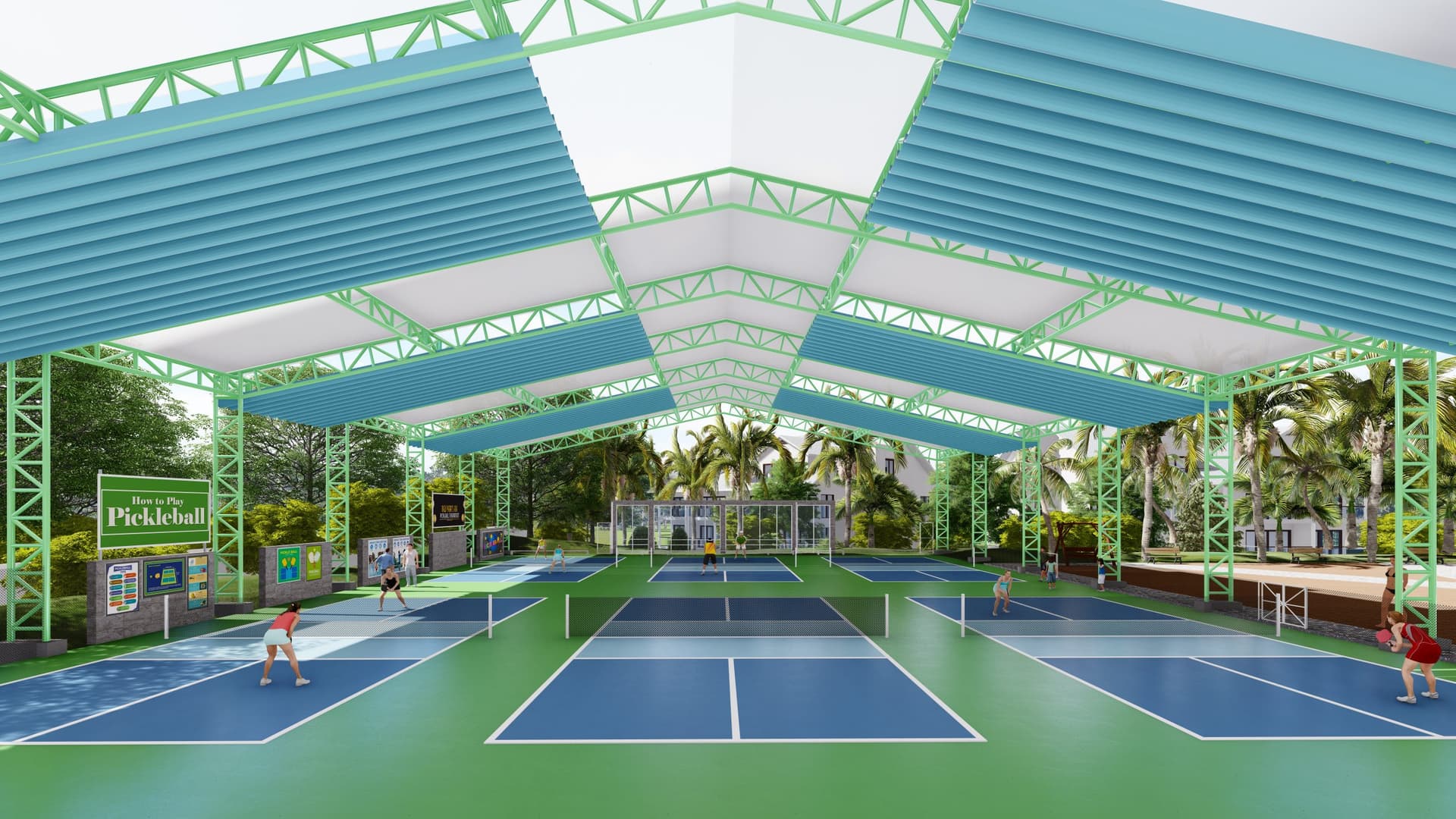 Carmelina Beach Resort adds free pickleball to family summer escape package
