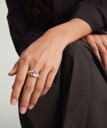 February amethyst jewelry picks blend sustainability, durability and deep purple style