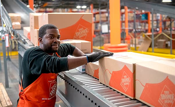 Home Depot highlights warehouse jobs as a path to career growth