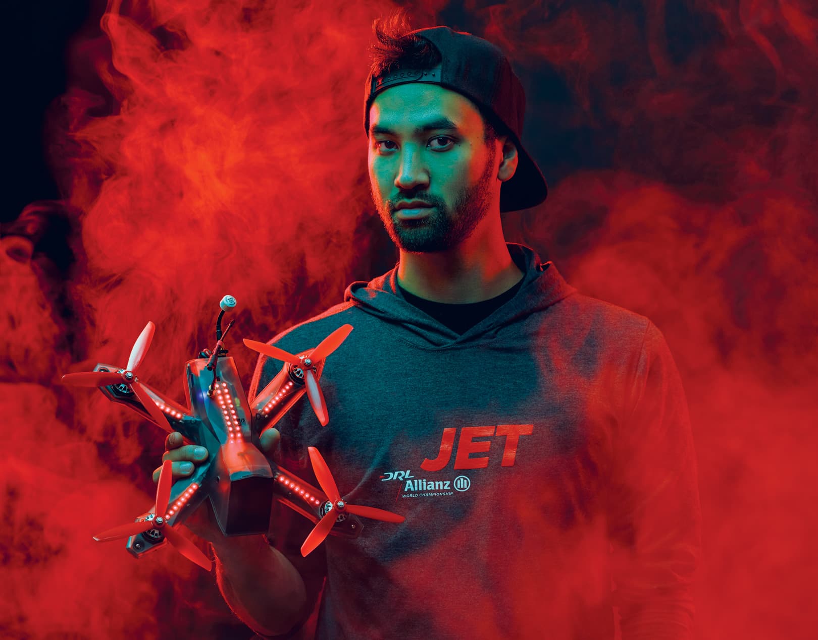 Jordan Temkin became drone racing’s first true professional star