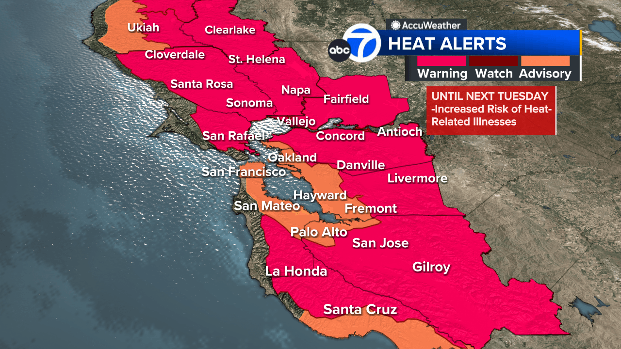 NWS Issues Unprecedented March Heat Advisory for Bay Area