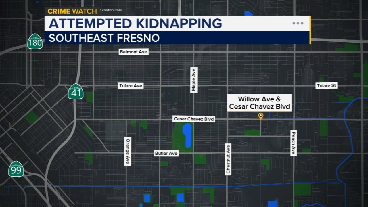 Woman jumps from moving car to escape kidnapping attempt in Fresno County