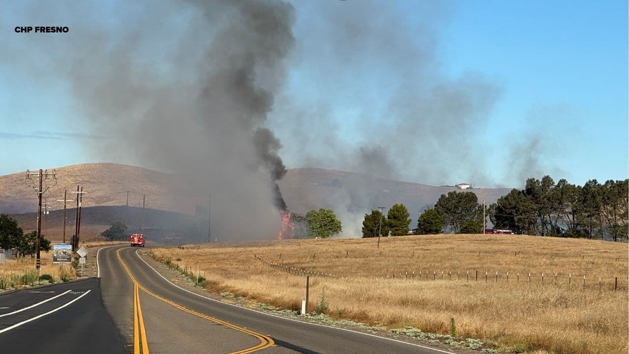 Vacant former Fresno City College center burns in southwest Fresno