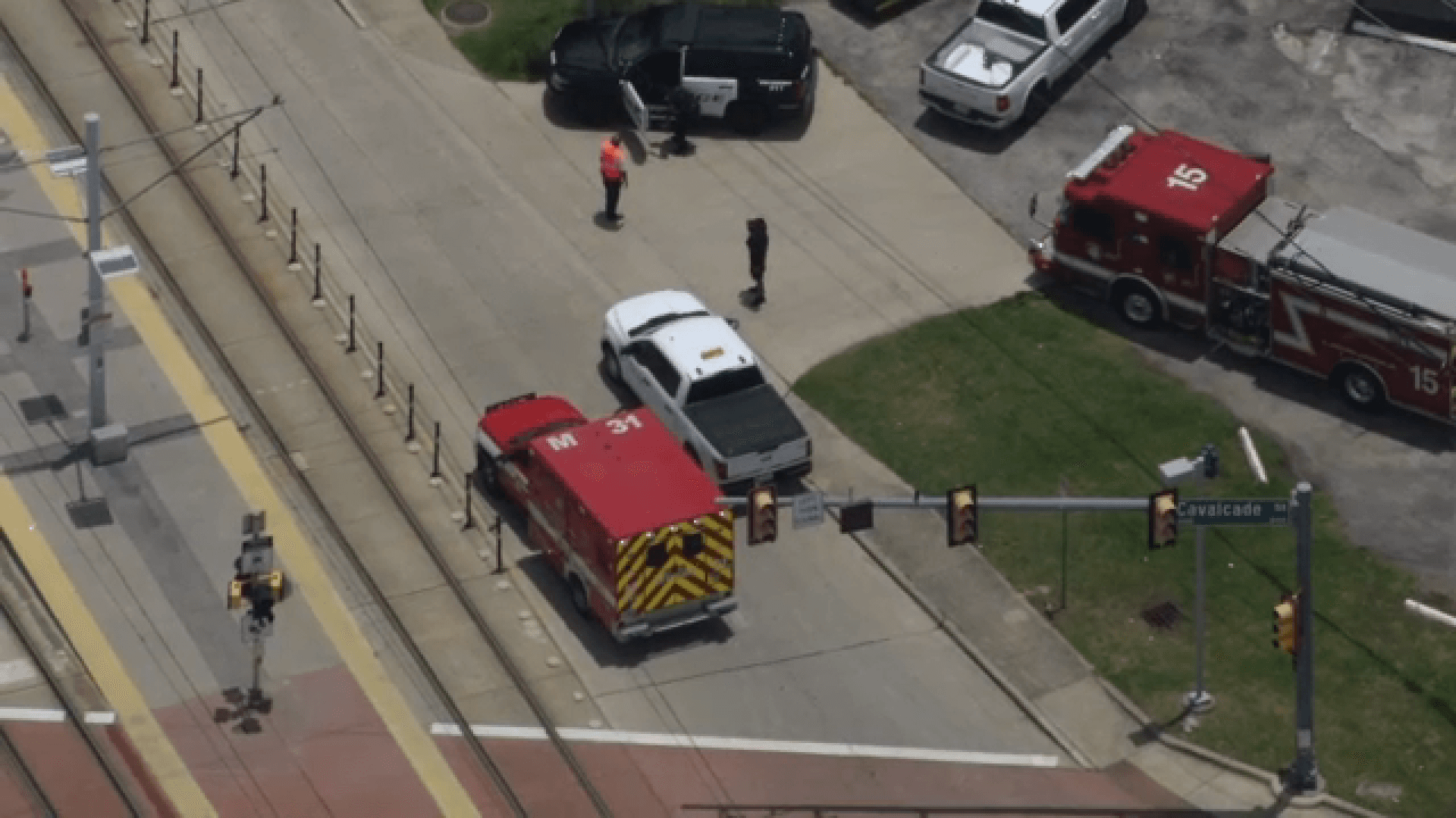 Woman stabbed at METRO light rail platform near Cavalcade, Fulton