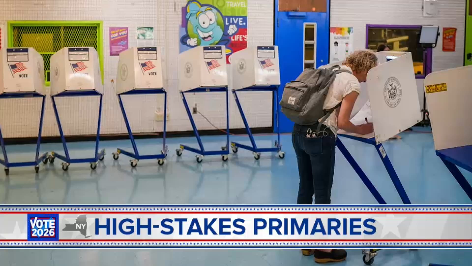 New York House primaries draw high-stakes races and live results reporting