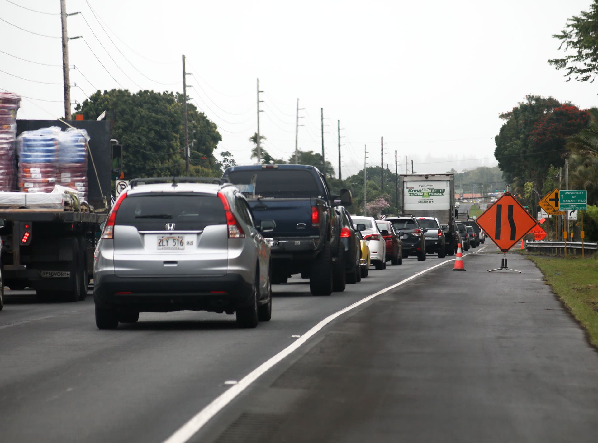 14 Lane Closures on Hawaiʻi Island Roads Feb. 28 to March 6