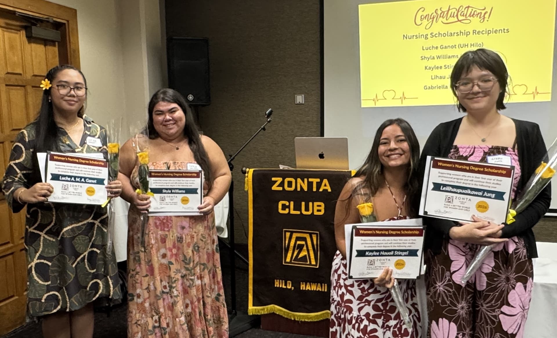 Zonta Club of Hilo awards $20,000 in scholarships to island women