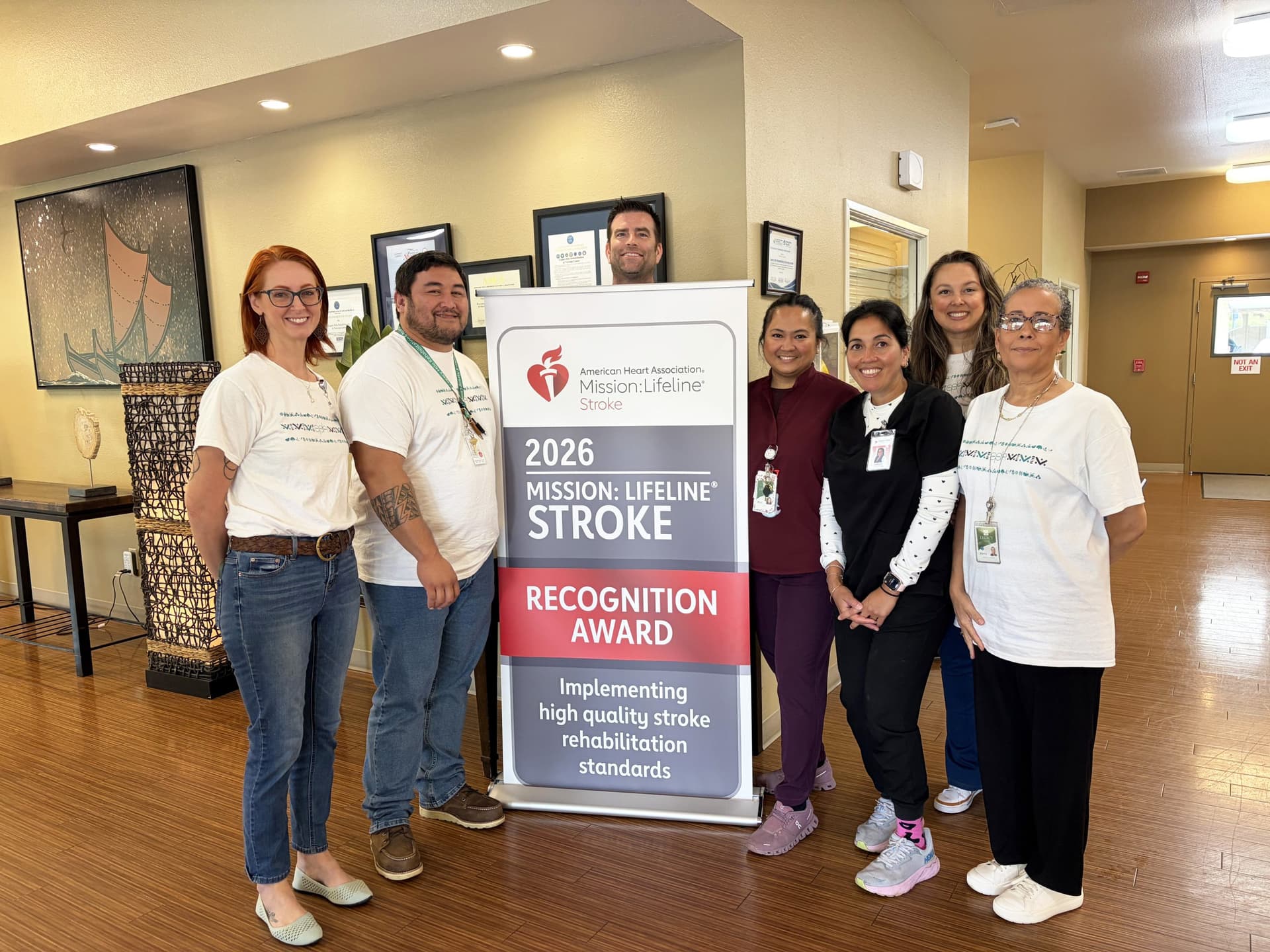 Hilo rehab facility recognized for improving stroke recovery care
