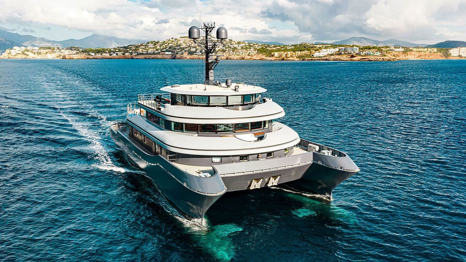 Rebuilt SWATH Catamaran Nurja Returns to Market After Three-Year Refit