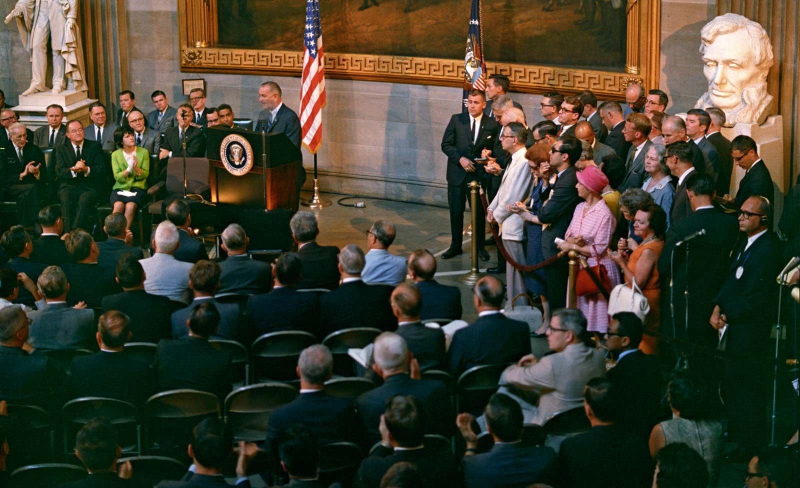 Johnson Urges Congress to Protect Black Voting Rights After Selma Violence