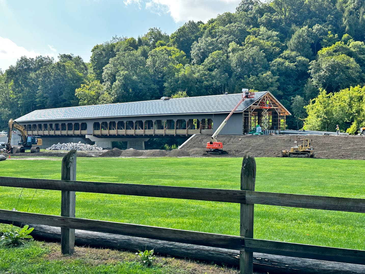 Holmes County’s Spellacy Covered Bridge draws visitors, spans Mohican River