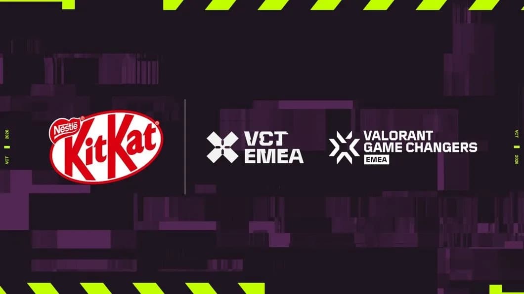 KitKat sponsors VCT EMEA and Game Changers 2026 season
