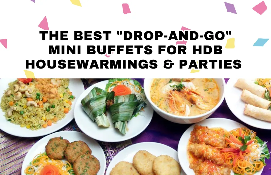 Drop-and-go mini buffets make housewarming easy in compact HDB homes